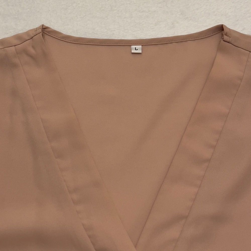#V-Neck Blouse - Picture 5 of 9